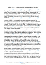 Kærlighed af Herman Bang