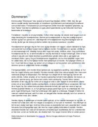 Dommeren af Svend Åge Madsen | Novelleanalyse