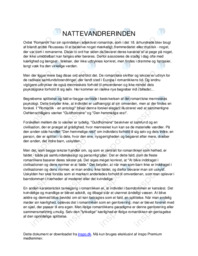 Nattevandrerinden af B.S. Ingemann