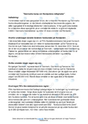 Nordpolens ret | Danmarks kamp
