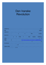 Analyse Af Den Iranske Forfatning 1979