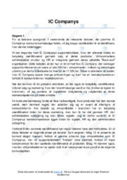 IC Companys | Konkurrencefordele og marketing