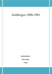 Golfkrigen 1990-1991