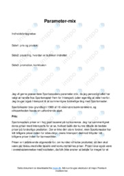 Sportmasters parameter-mix