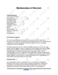 Medieanalyse af Nike.com