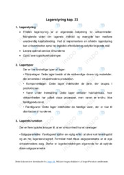 Lagerstyring