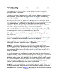 Privatisering set med danskernes øjne