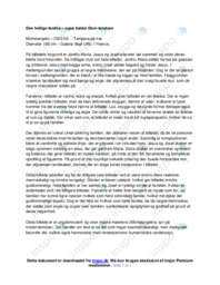 Den hellige familie/Doni-tondoen af Michelangelo