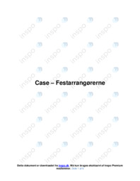 Case | Festarrangørerne