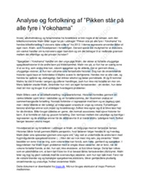 Pikken står på alle fyre i Yokohama
