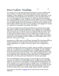 Analyse af Novellen Personlige af Simon Fruelund