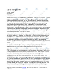 Helligsted og Valfart – Religionsfaglige Begreber