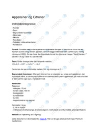 Appelsiner og Citroner.