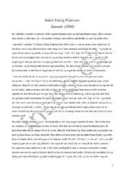 Samtale analyse | Sidsel Falsig Pedersen