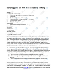 Danskopgave om Thit Jensen i større omfang