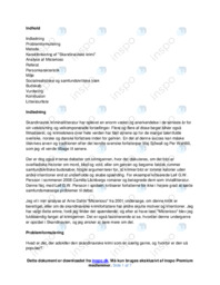 Skandinavisk kriminallitteratur og analyse af “Misterioso”