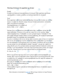 Titrering af citronsyre i citrusfrugter