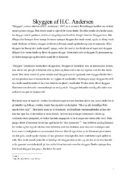 Skyggen af H.C. Andersen