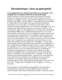 Iskerneboringer | facts og tankespind!