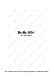 De olympiske lege i Berlin 1936