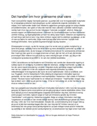 Essay om hash skal legaliseres i Danmark