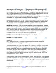 Opspringet i længdespring Bevægelsesanalyse