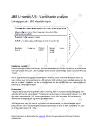 JBS Værdikæde og forsyningskæde