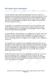 Hærværk | Romananalyse