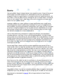 Analyse og fortolkning af kortfilmen Bawke