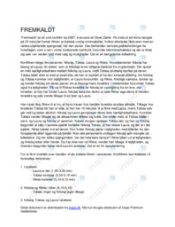 Fremkaldt – Kortfilm – Analyse