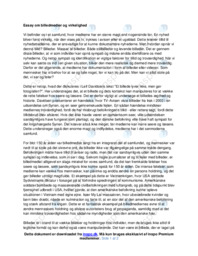 Billedmedier og Virkelighed