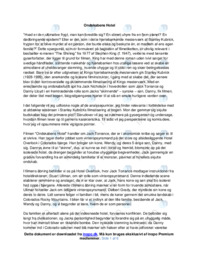 Ondskabens Hotel | Filmanalyse