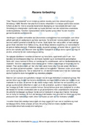 Racens forbedring | Analyse