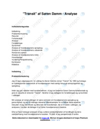 “Transit” af Søren Damm | Analyse