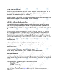 HF Delprøve 1 Engelsk B december 2012