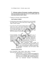 Analysemodeller prosa og lyrik | Dansk opgave