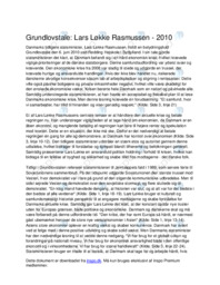 Lars Løkkes Grundlovstale 2010 Diskursanalyse