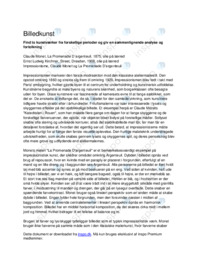 Ernst Ludwig Kirchner og Claude Monet