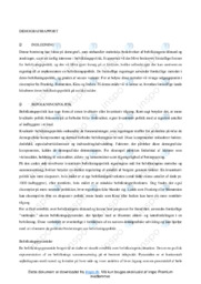 Befolkningspolitik | Rapport