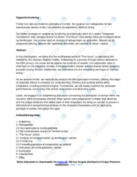 The Hours og den senmoderne kvinde | SRO