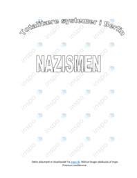KS-synopsis | Totalitært Berlin | Nazisme