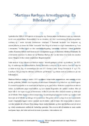 Martinus Rørbyes Arrestbygning | En Billedanalyse