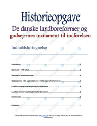 Danske Landboreformer 1787