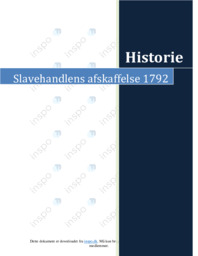 Afskaffelse af slavehandlen og Forordningen