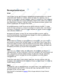 Bevægelsesanalyse af biceps (Barbell curl)