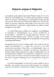 Analyzing Web Junkie | A Discourse Study