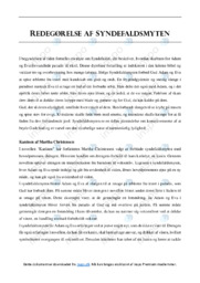 Syndefaldsmotiver | Litteratur