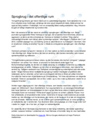 Hold op med at kalde hinanden idiot, abe og latterlige nar