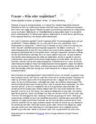 Autoriteter i skolen