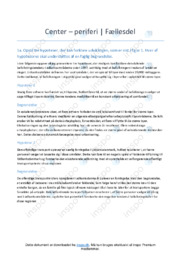 Center-periferi | Uden netadgang